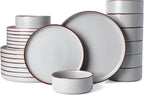 Halo Plates and Bowls Set 12 Pieces Dinner
