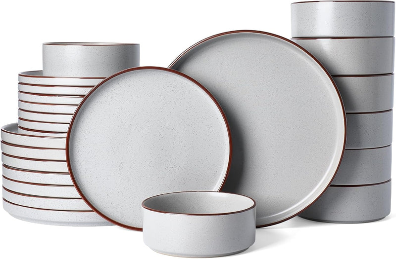 Halo Plates and Bowls Set 12 Pieces Dinner