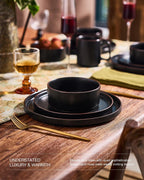 Halo Plates and Bowls Set 12 Pieces Dinner