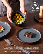 Halo Plates and Bowls Set 12 Pieces Dinner