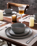 Halo Plates and Bowls Set 12 Pieces Dinner