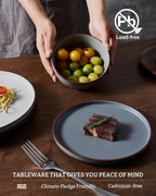 Halo Plates and Bowls Set 12 Pieces Dinner