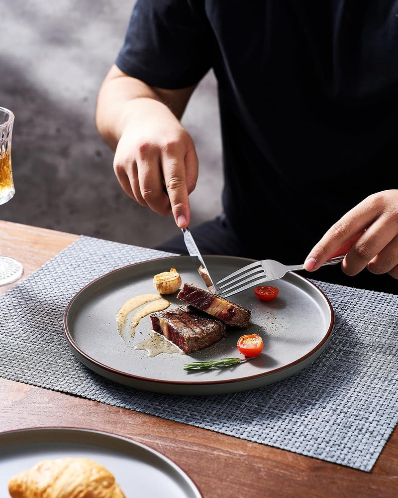 Halo Plates and Bowls Set 12 Pieces Dinner