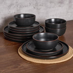 Halo Plates and Bowls Set 12 Pieces Dinner