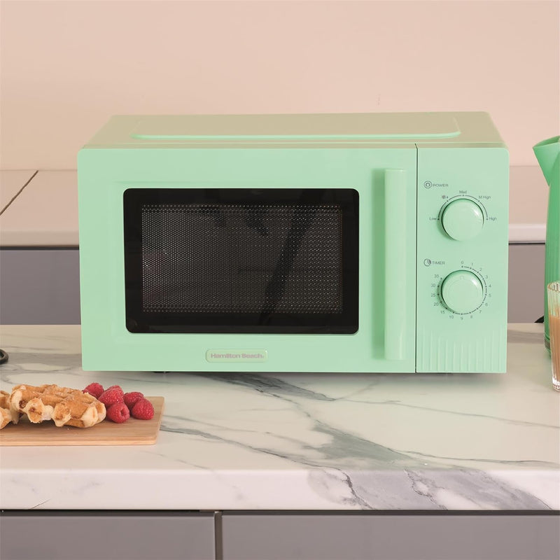 Microwave 20L Miami 800W Manual Dial Controls Quick