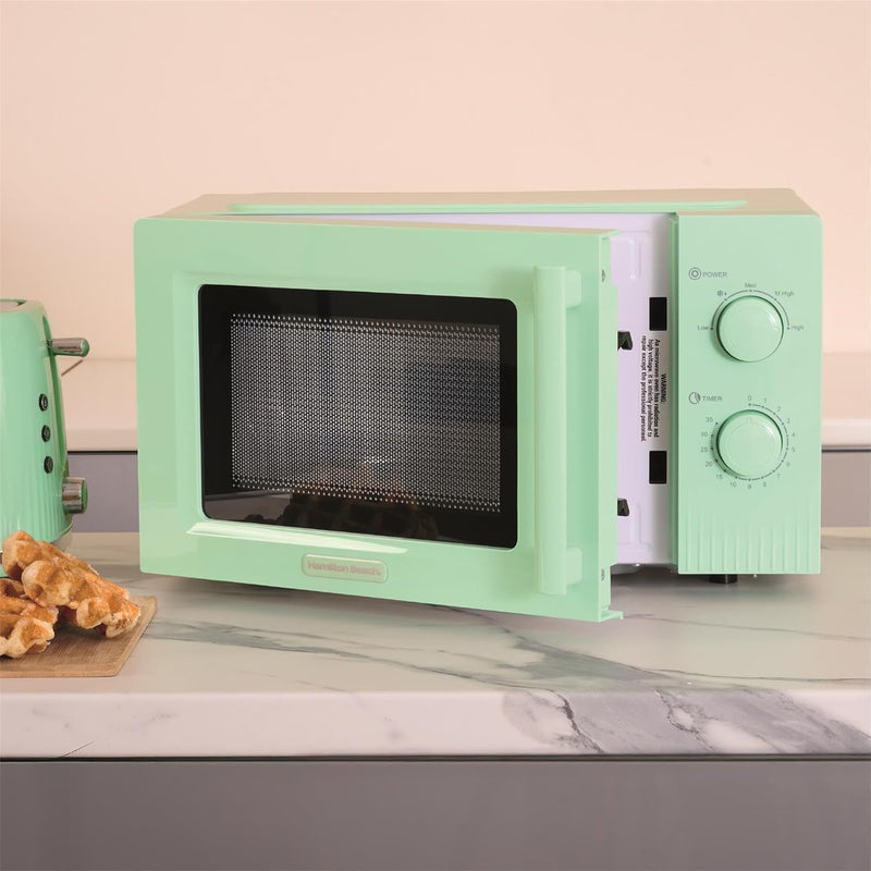 Microwave 20L Miami 800W Manual Dial Controls Quick