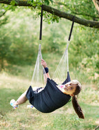 Hammock Chair Hanging Swing 2 Seat Cushions Included