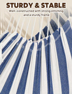 Hammock Chair Hanging Swing 2 Seat Cushions Included