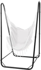 Hammock Chair with Stand Heavy-Duty Steel Hanging
