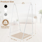 Hammock Chair with Stand Heavy-Duty Steel Hanging