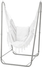 Hammock Chair with Stand Heavy-Duty Steel Hanging