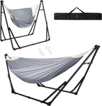 Hammock Hanging Chair with Foldable Portable Stand