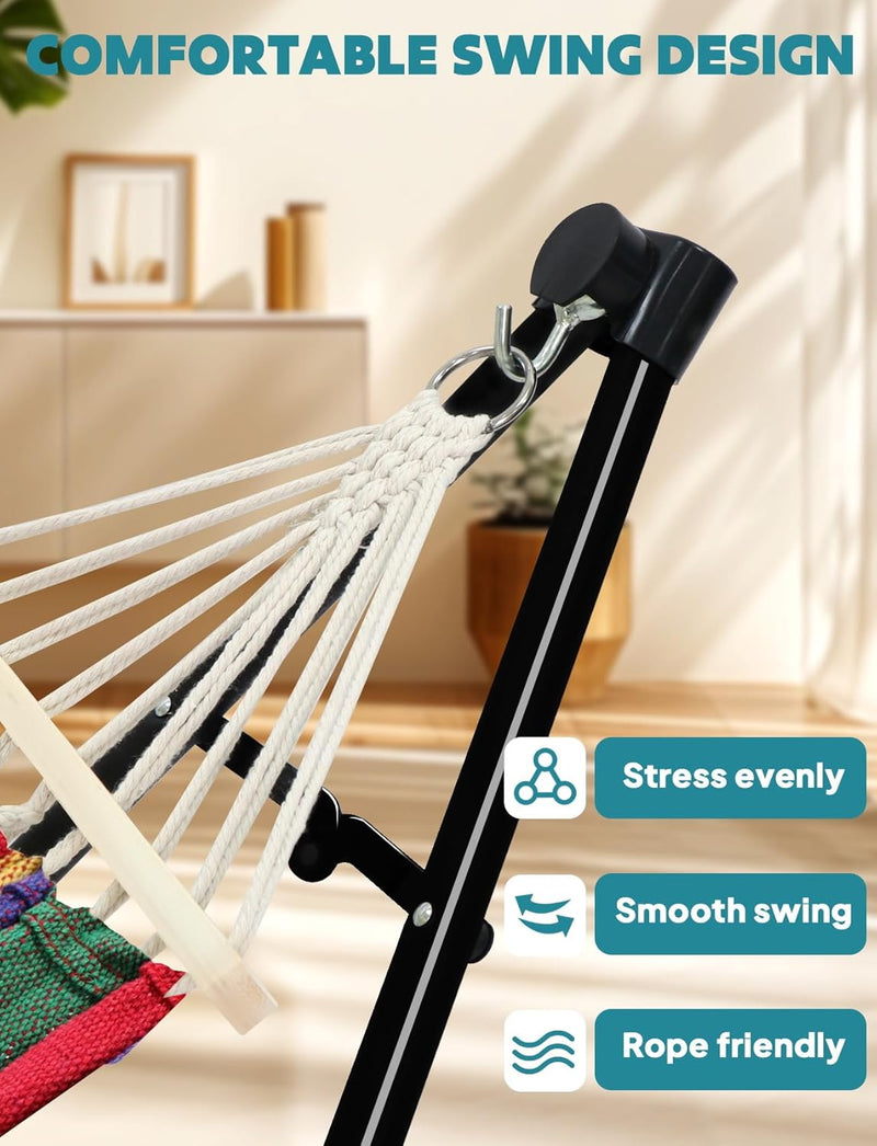 Hammock Hanging Chair with Foldable Portable Stand