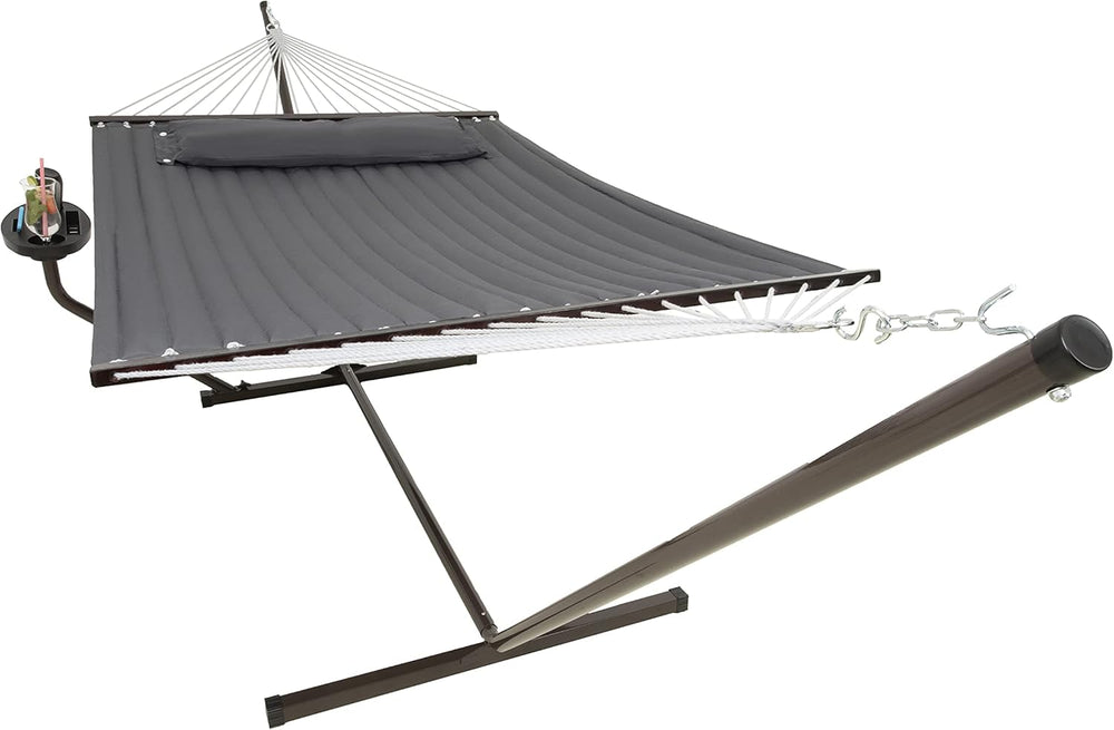 Hammock Stand with Sidetable Garden Hammocks 2 Persons