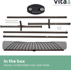 Double Hammock with Stand and Side Table 200