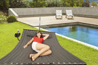 Hammock Stand with Sidetable Garden Hammocks 2 Persons