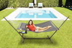 Hammock Stand with Sidetable Garden Hammocks 2 Persons