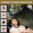 Hammock with Mosquito Net and Ridge Rope 290