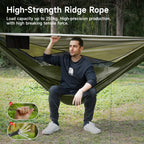 Hammock with Mosquito Net and Ridge Rope 290
