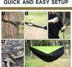 Hammock with Mosquito Net and Ridge Rope 290