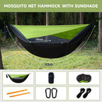 Hammock with Mosquito Net and Ridge Rope 290
