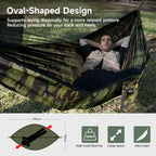 Hammock with Mosquito Net and Ridge Rope 290