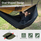 Hammock with Mosquito Net and Ridge Rope 290