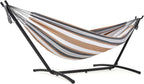 Hammock with Stand 2 Person Metal Frame