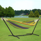 Hammock with Stand 2 Person Metal Frame