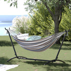 Hammock with Stand 2 Person Metal Frame