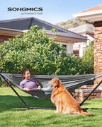 Portable Hammock with Stand 210 X 150CM