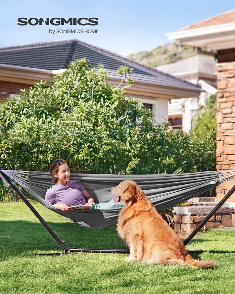 Portable Hammock with Stand 210 X 150CM