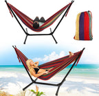 Hammock with Stand for Outside Stable Space Saving