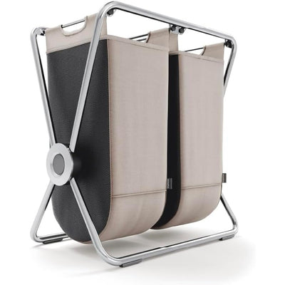 Hamper Double Compartment Laundry Basket for Bedroom Bathroom
