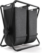 Hamper Double Compartment Laundry Basket for Bedroom Bathroom