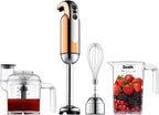 Hand Blender Set Handheld Stick with Chopping Bowl