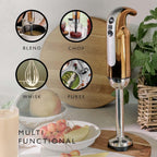 Hand Blender Set Handheld Stick with Chopping Bowl