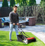 Hand Push Lawnmower Manual Lawn-Mower with 38CM 4