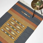 Handwoven Kilim Rug Jute
