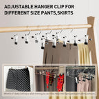 Hanger Pant Hangers 30 Pcs Space Saving Skirt