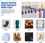 Hanger Pant Hangers 30 Pcs Space Saving Skirt