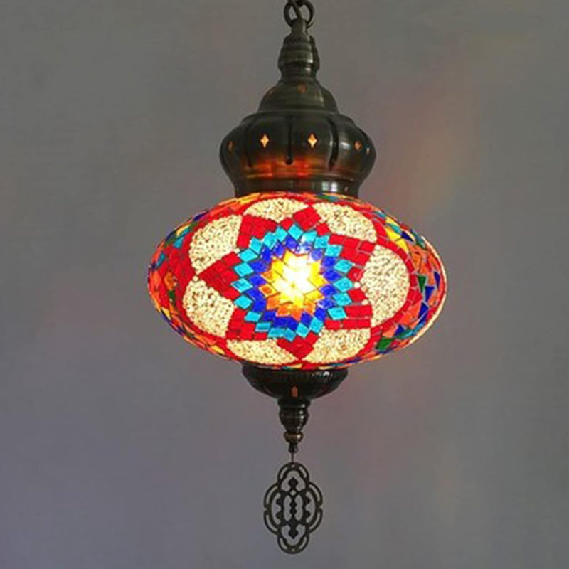 Hanging Ceiling Mosaic Lamp Light Chandelier Turkish Moroccan