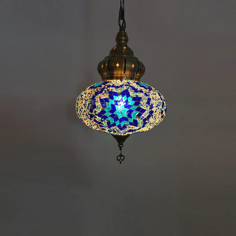 Hanging Ceiling Mosaic Lamp Light Chandelier Turkish Moroccan