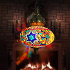 Hanging Ceiling Mosaic Lamp Light Chandelier Turkish Moroccan