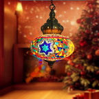 Hanging Ceiling Mosaic Lamp Light Chandelier Turkish Moroccan