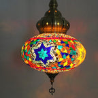 Hanging Ceiling Mosaic Lamp Light Chandelier Turkish Moroccan