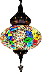 Hanging Ceiling Mosaic Lamp Light Chandelier Turkish Moroccan