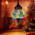 Hanging Ceiling Mosaic Lamp Light Chandelier Turkish Moroccan