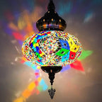 Hanging Ceiling Mosaic Lamp Light Chandelier Turkish Moroccan