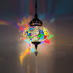 Hanging Ceiling Mosaic Lamp Light Chandelier Turkish Moroccan